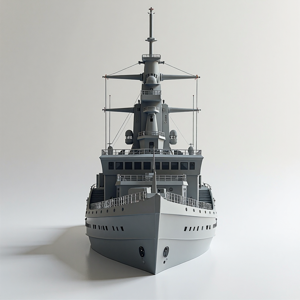 210ft Mega Yacht Model free 3D printable STL
