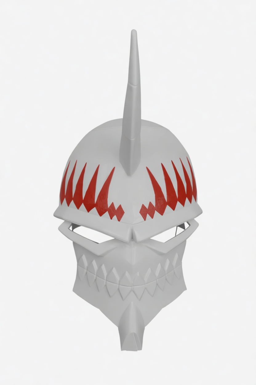 Bleach Hollow Mask free 3D printable STL