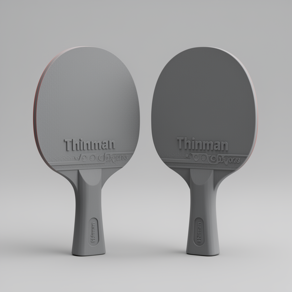 Thinman Ping Pong Paddles free 3D printable STL