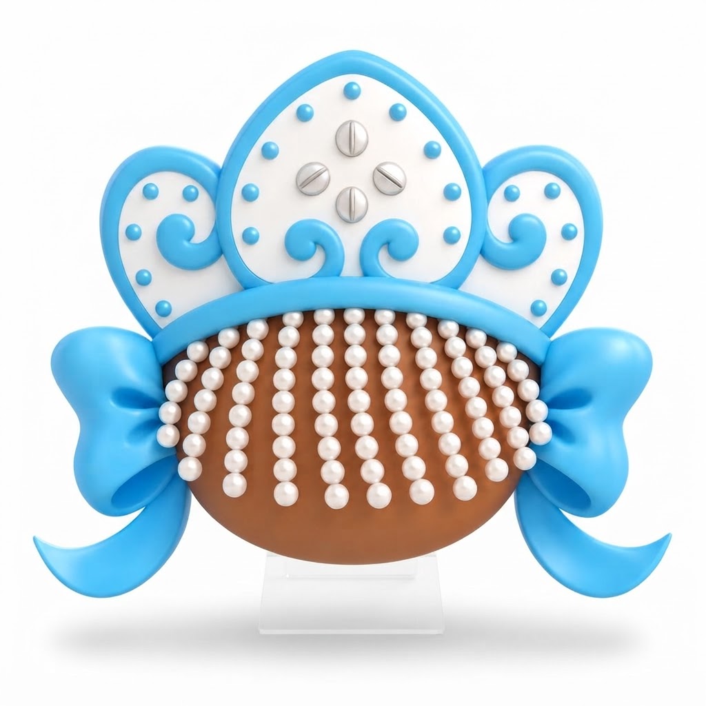 Traditional Kokoshnik Headdress free 3D printable STL