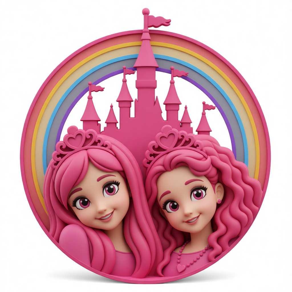 Princess Girls Relief free 3D printable STL