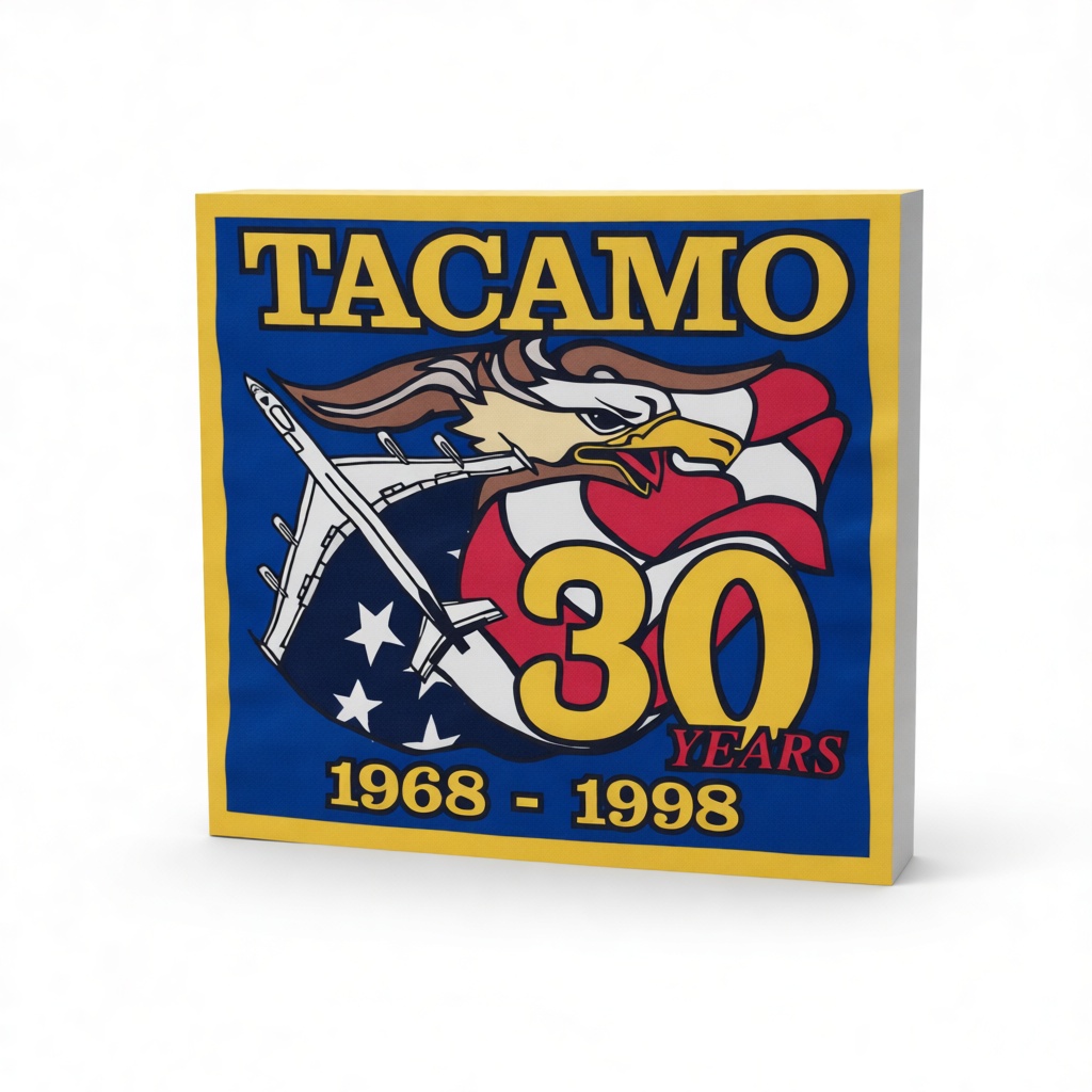TACAMO 30th Anniversary Plaque free 3D printable STL