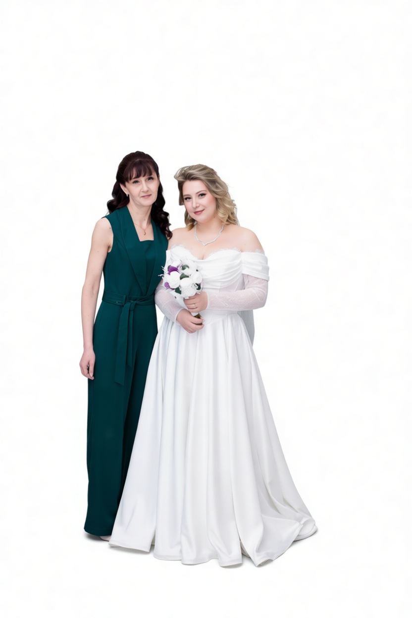 Bride and Woman Figurine free 3D printable STL