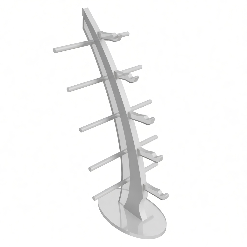 Headphone Stand Model free 3D printable STL