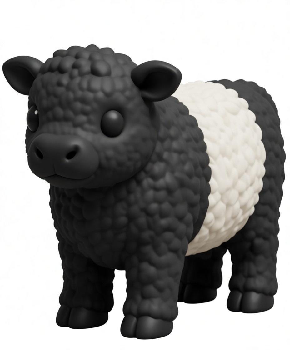 Valais Blacknose Sheep Figurine free 3D printable STL