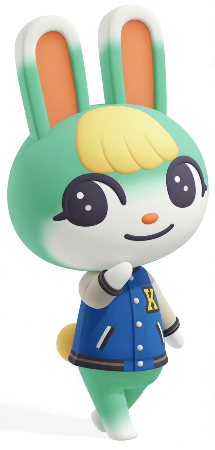 Agent S Bunny Figurine free 3D printable STL
