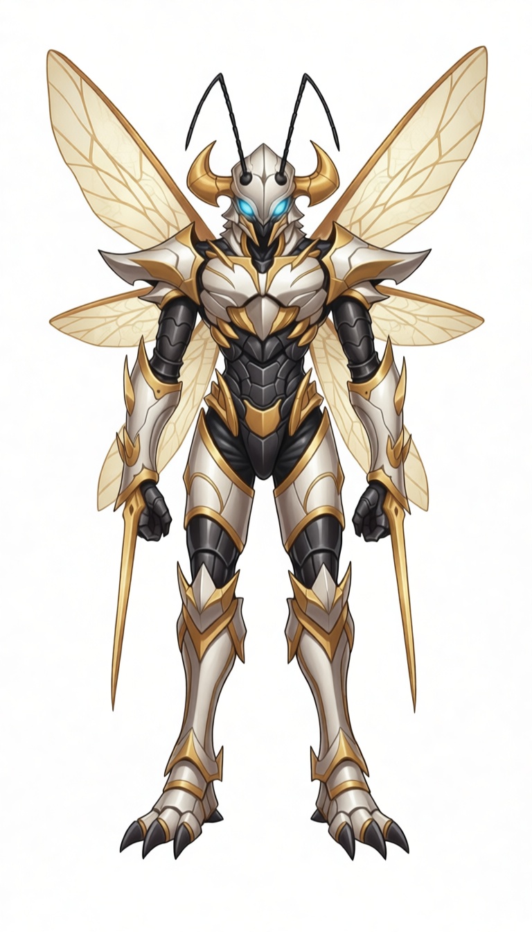 Insectoid Mecha Warrior Model free 3D printable STL