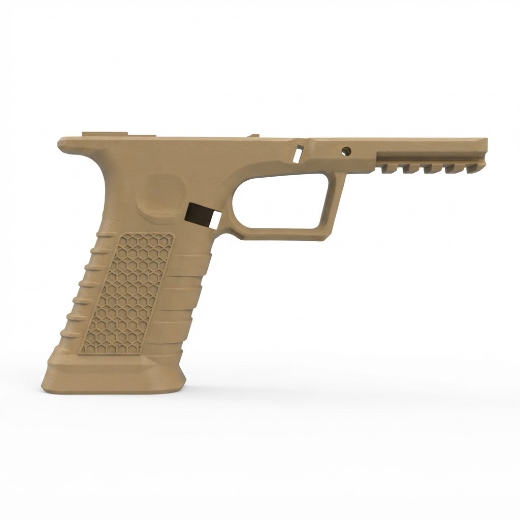 Glock 17 Frame free 3D printable STL