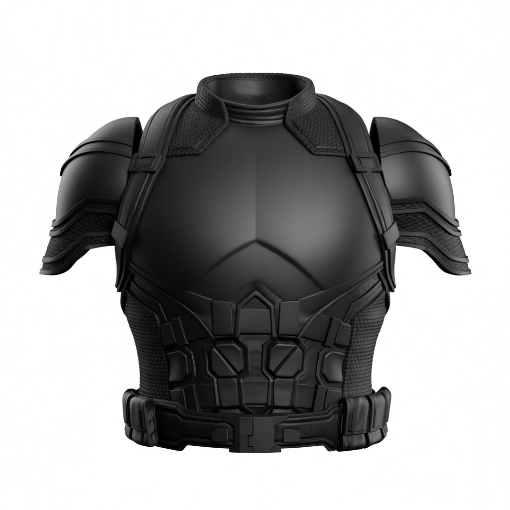 Tactical Armor Chest Plate free 3D printable STL
