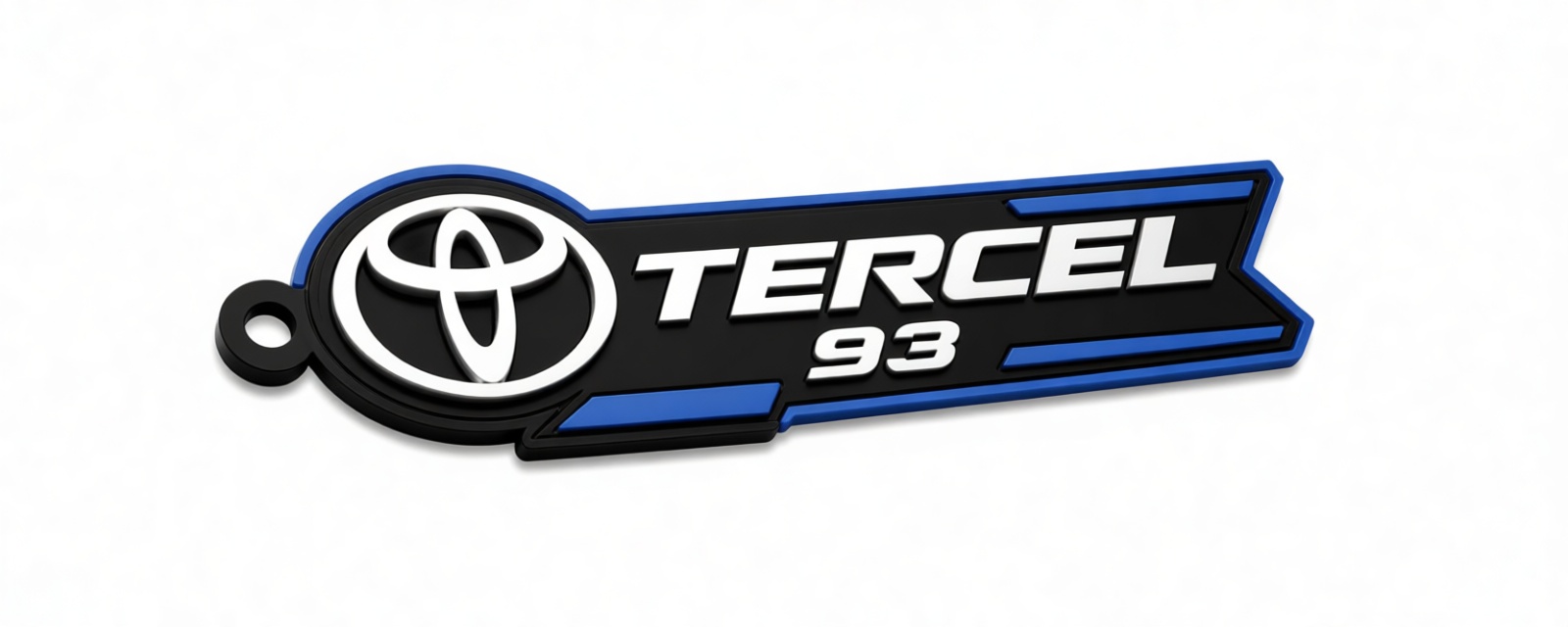 Toyota Tercel 93 Keychain free 3D printable STL