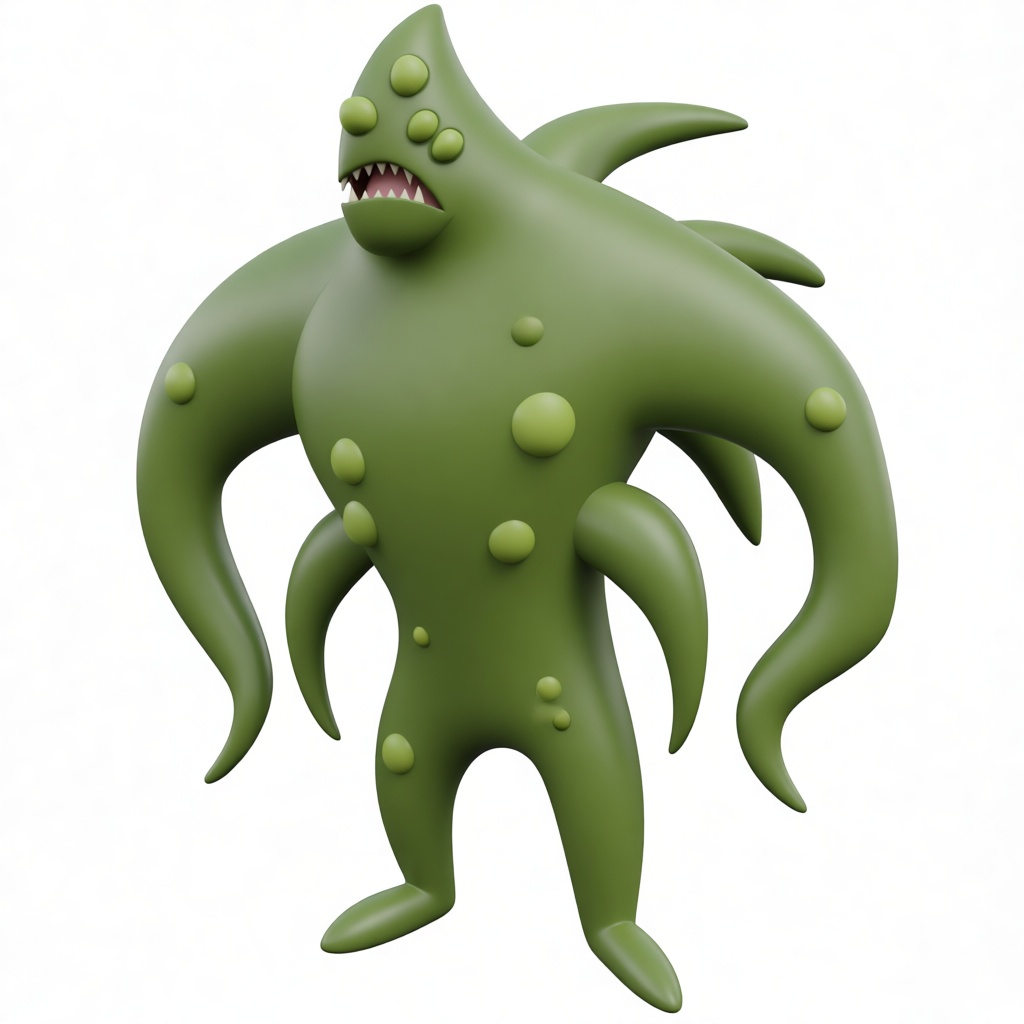 Cthulhu Creature Figurine free 3D printable STL