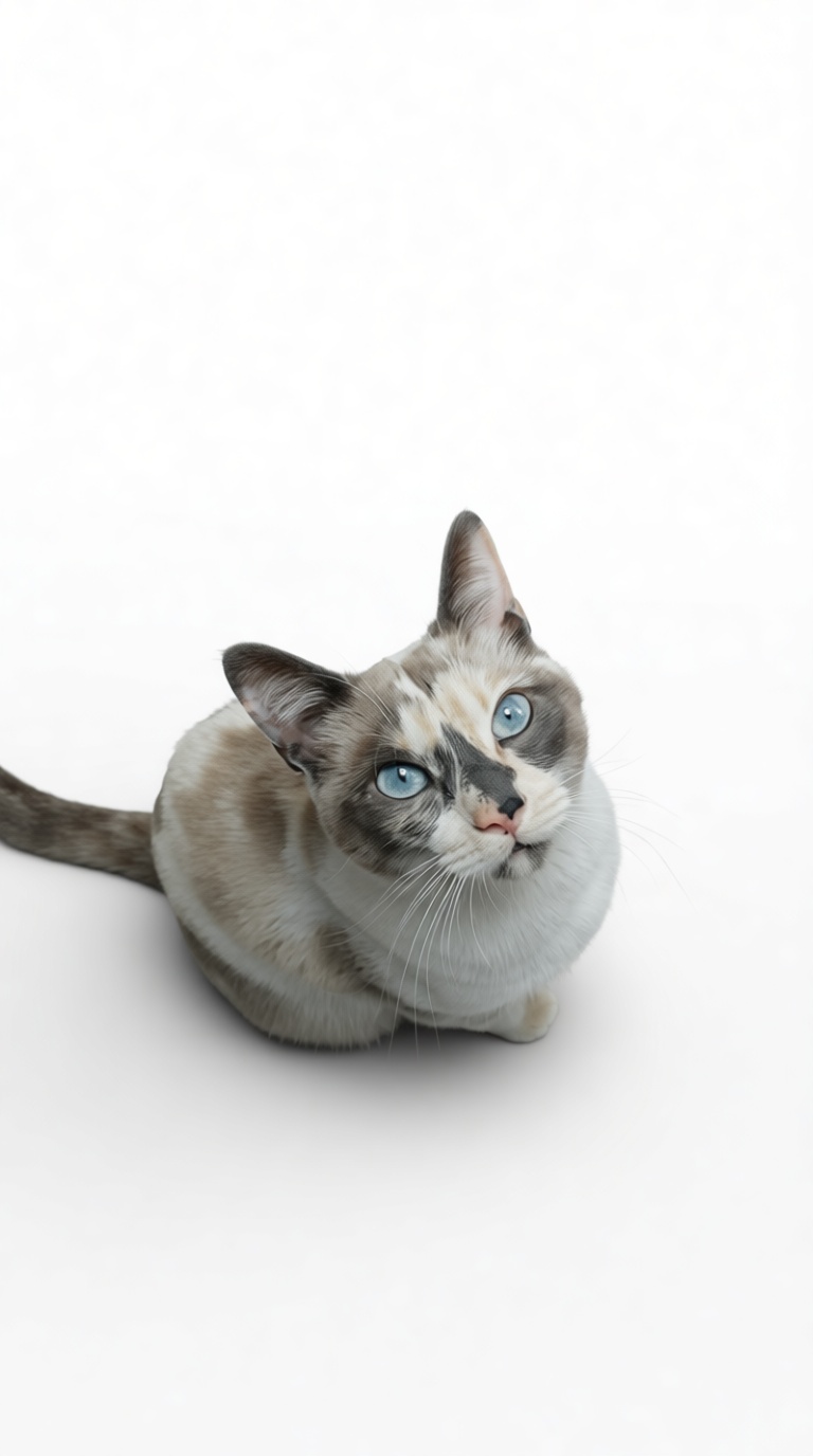 Siamese Cat Figurine free 3D printable STL
