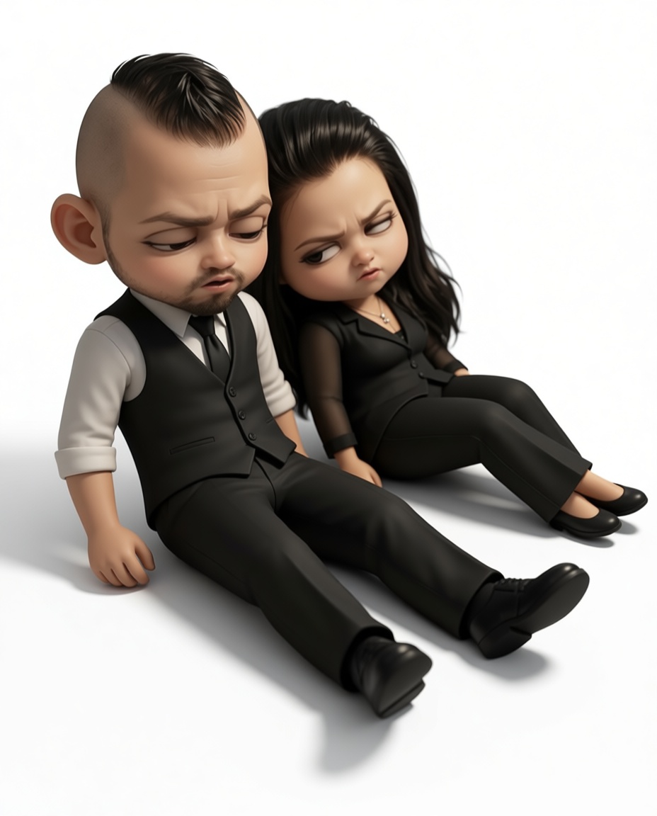 Stylish Couple Figurines free 3D printable STL