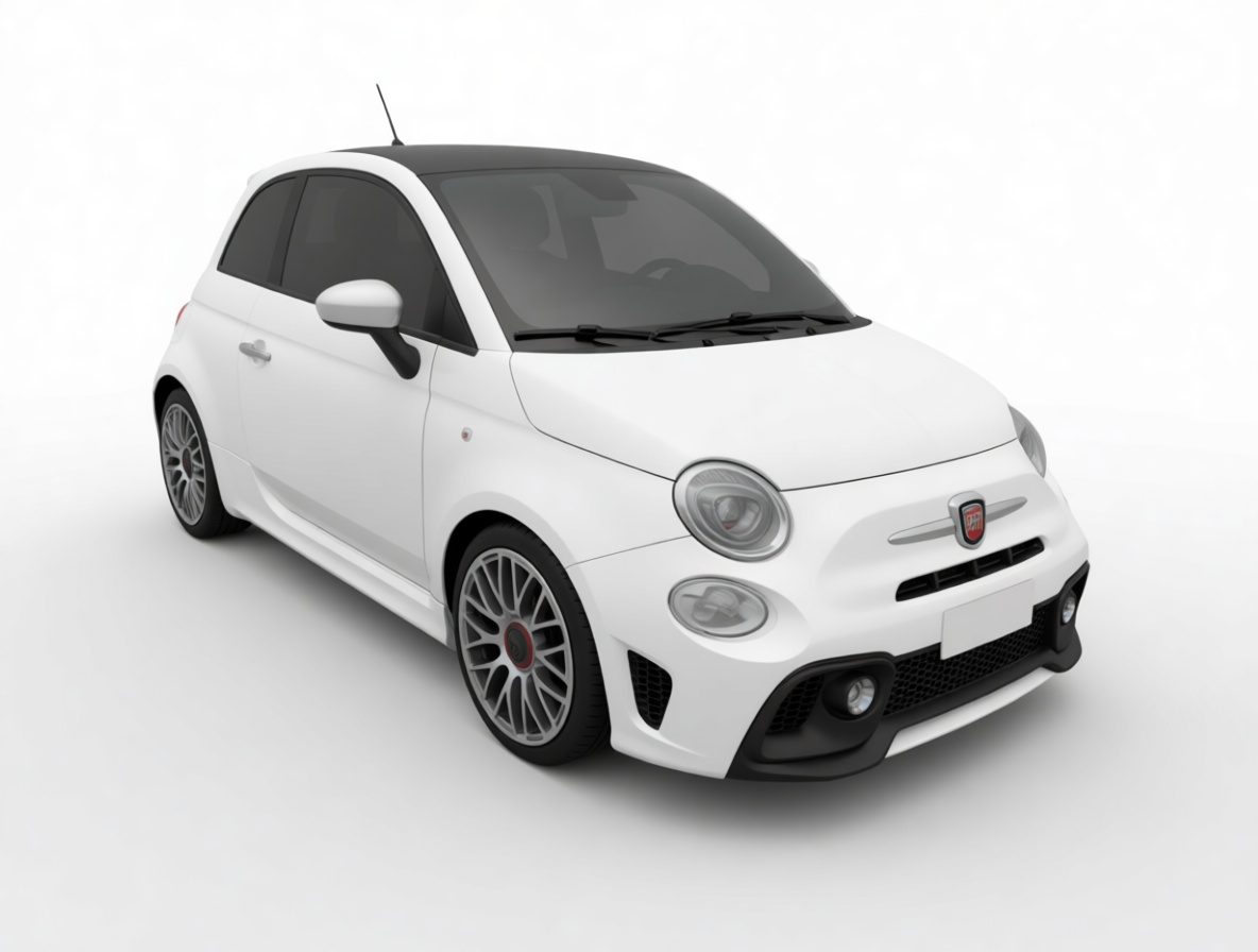 Fiat 500 Abarth Model free 3D printable STL