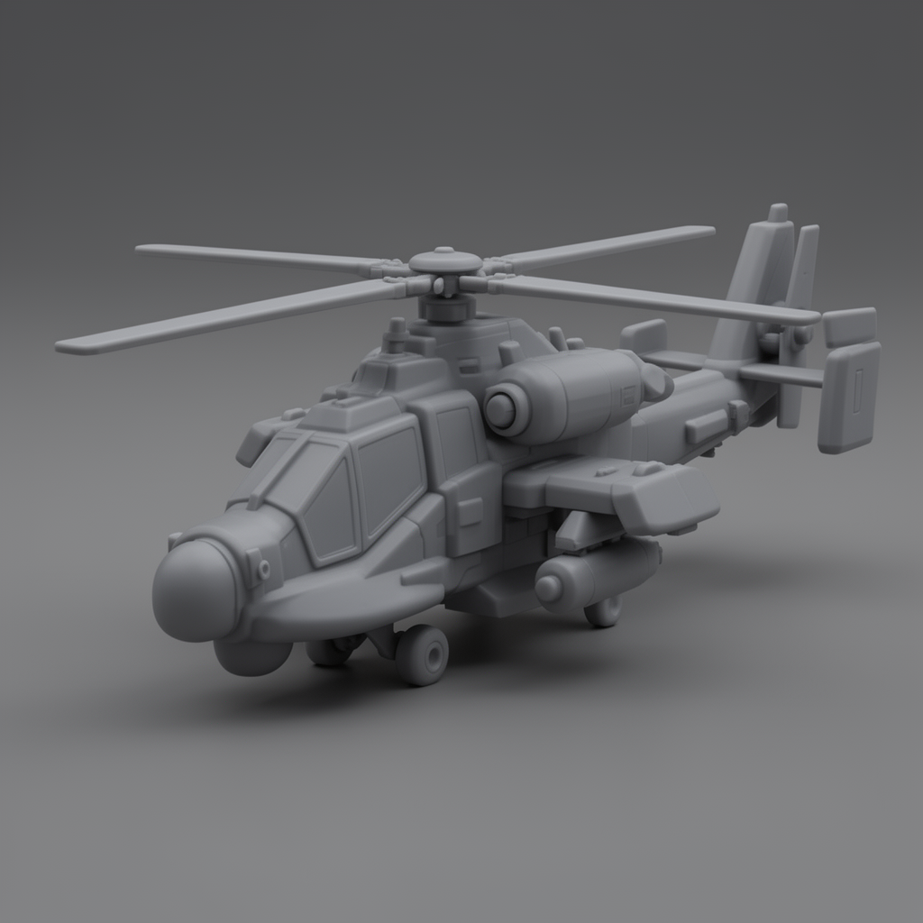 RAH-66 Comanche Figurine free 3D printable STL