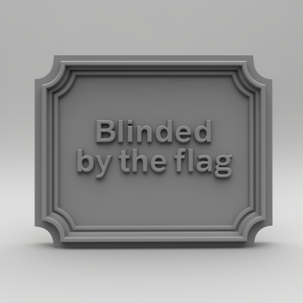 Copper Commemorative Plaque free 3D printable STL