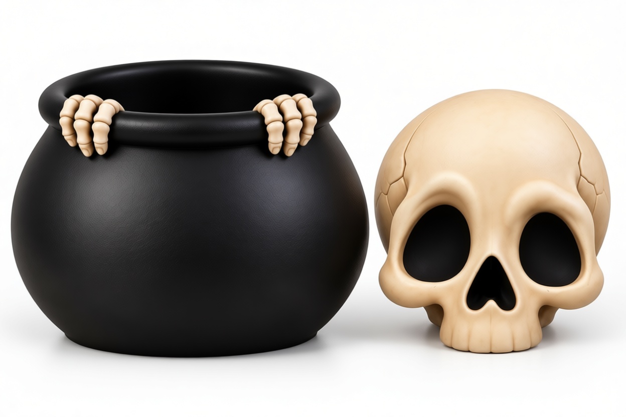 Skull Candy Bowl free 3D printable STL