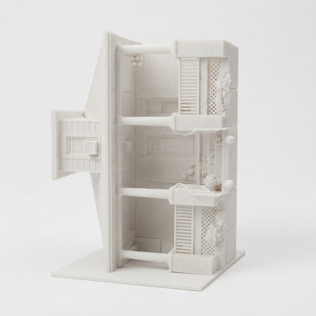 Victorian House Model free 3D printable STL