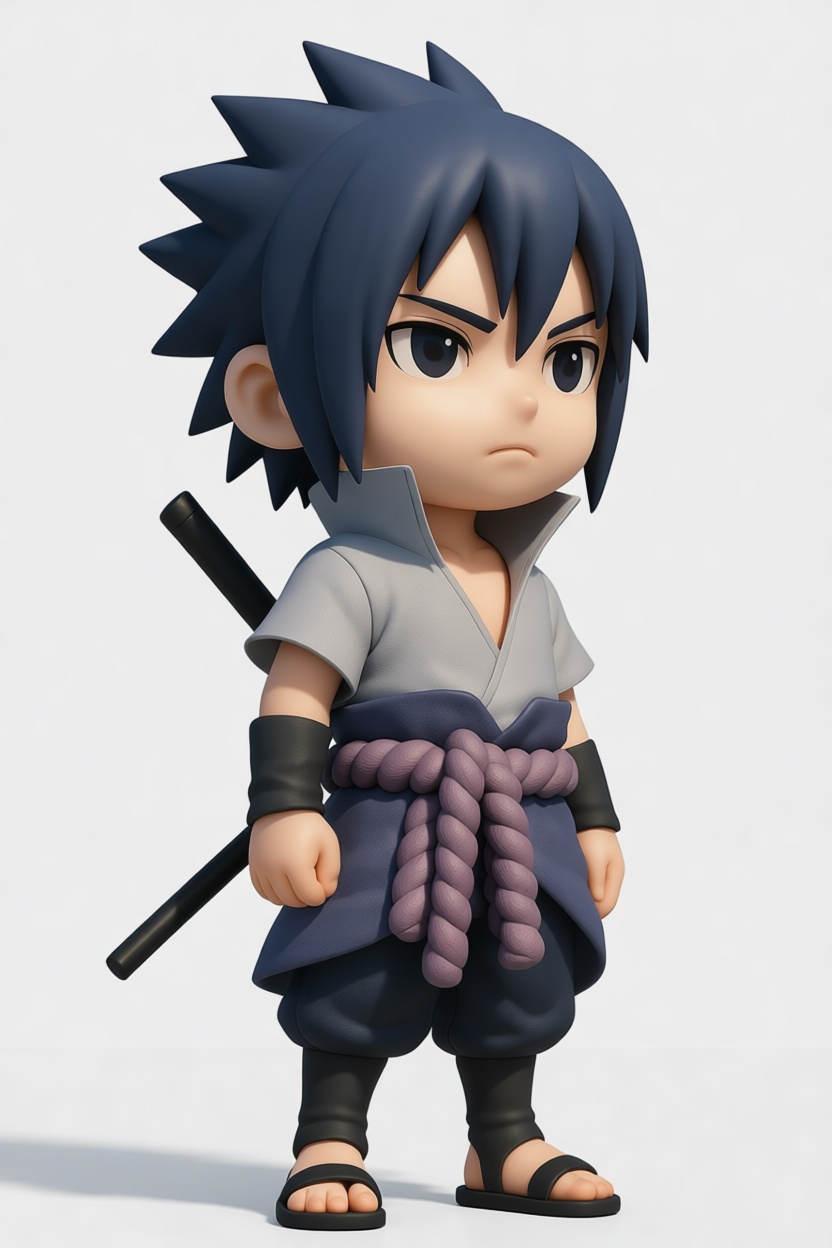 Sasuke Uchiha Figurine free 3D printable STL