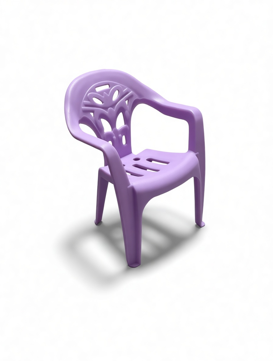 Plastic Patio Chair Model free 3D printable STL