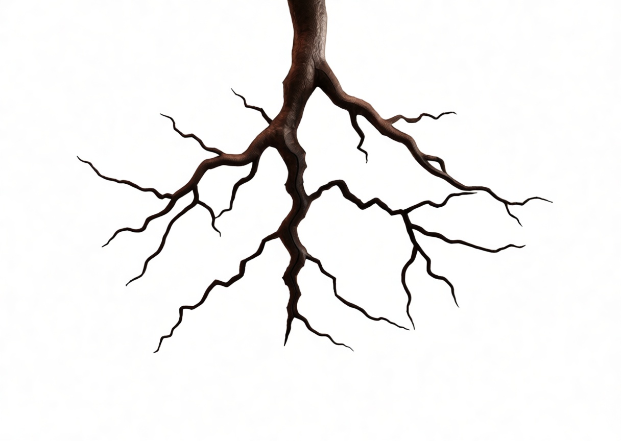 Tree Root Branch Sculpture free 3D printable STL