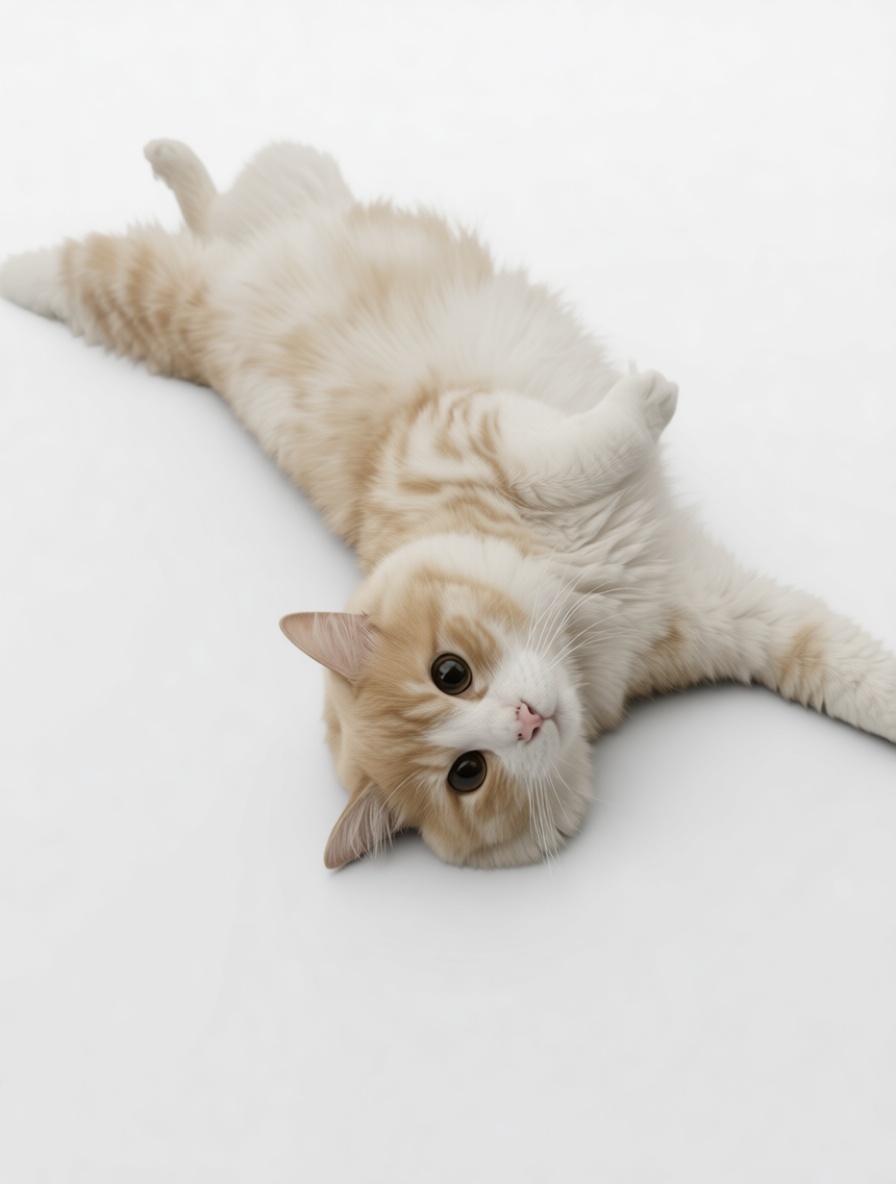 Scottish Fold Cat Figurine free 3D printable STL