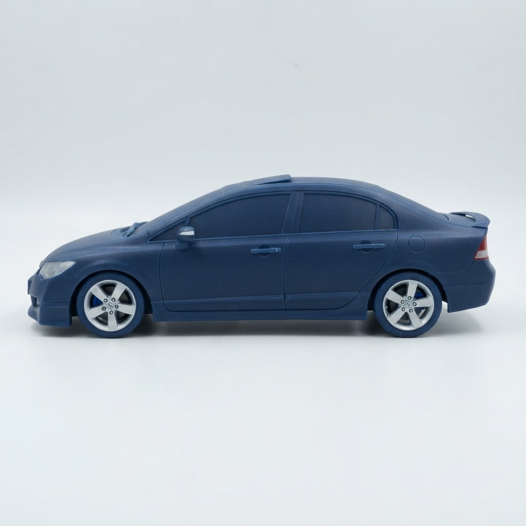 Honda Civic 8th Gen Model free 3D printable STL