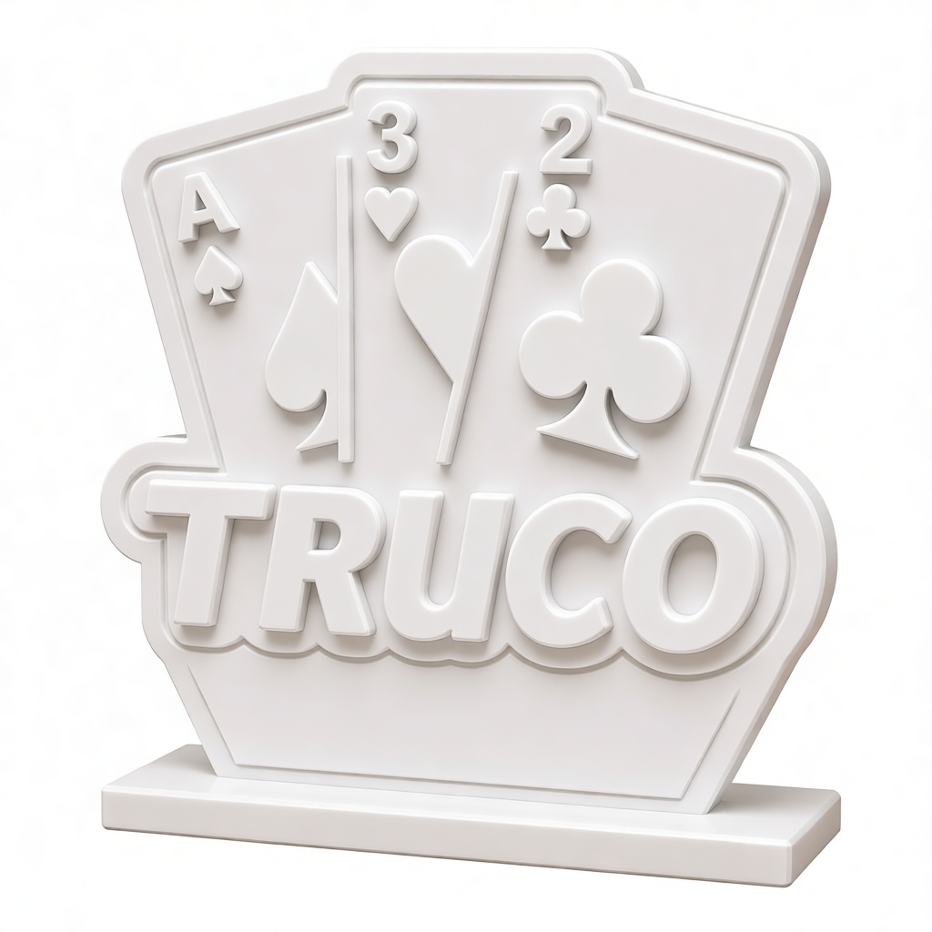Truco Card Game Sign free 3D printable STL