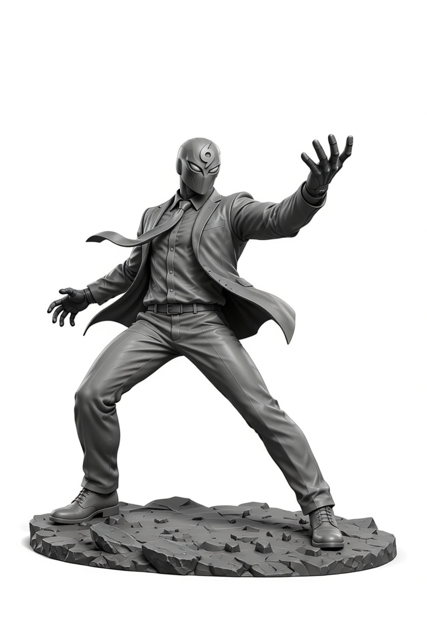 Spawn Suit Statue free 3D printable STL