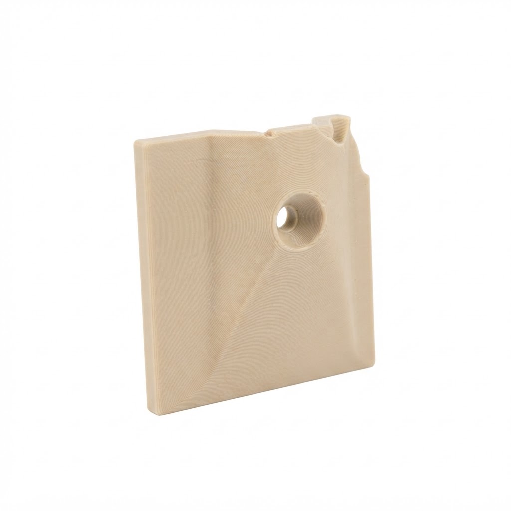 Lawn Mower Grass Deflector free 3D printable STL