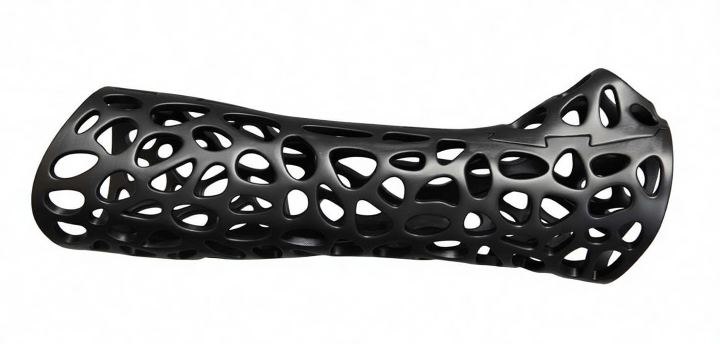 Voronoi Arm Cast free 3D printable STL