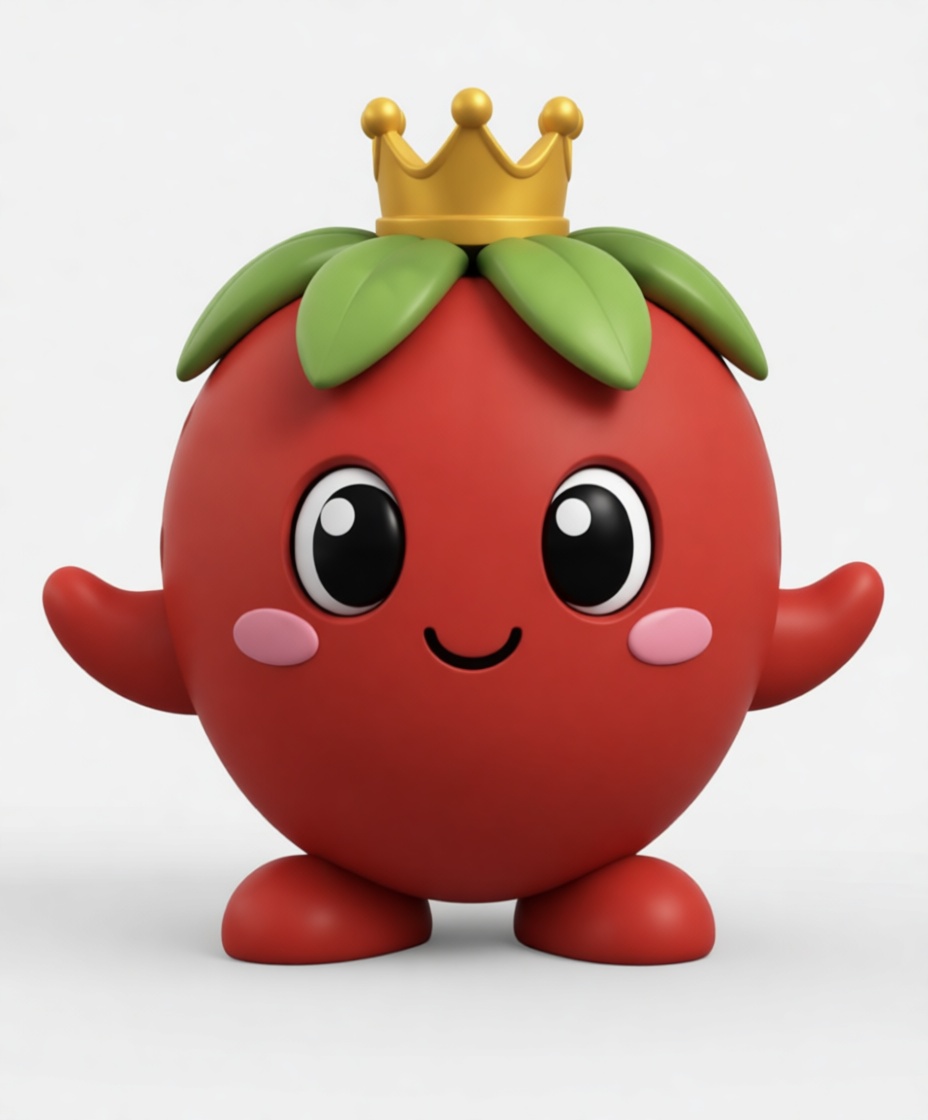 Tomato King Figurine free 3D printable STL