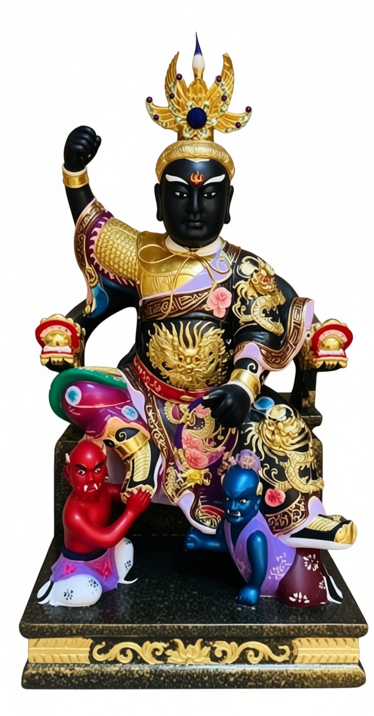 Nezha Warrior Statue free 3D printable STL
