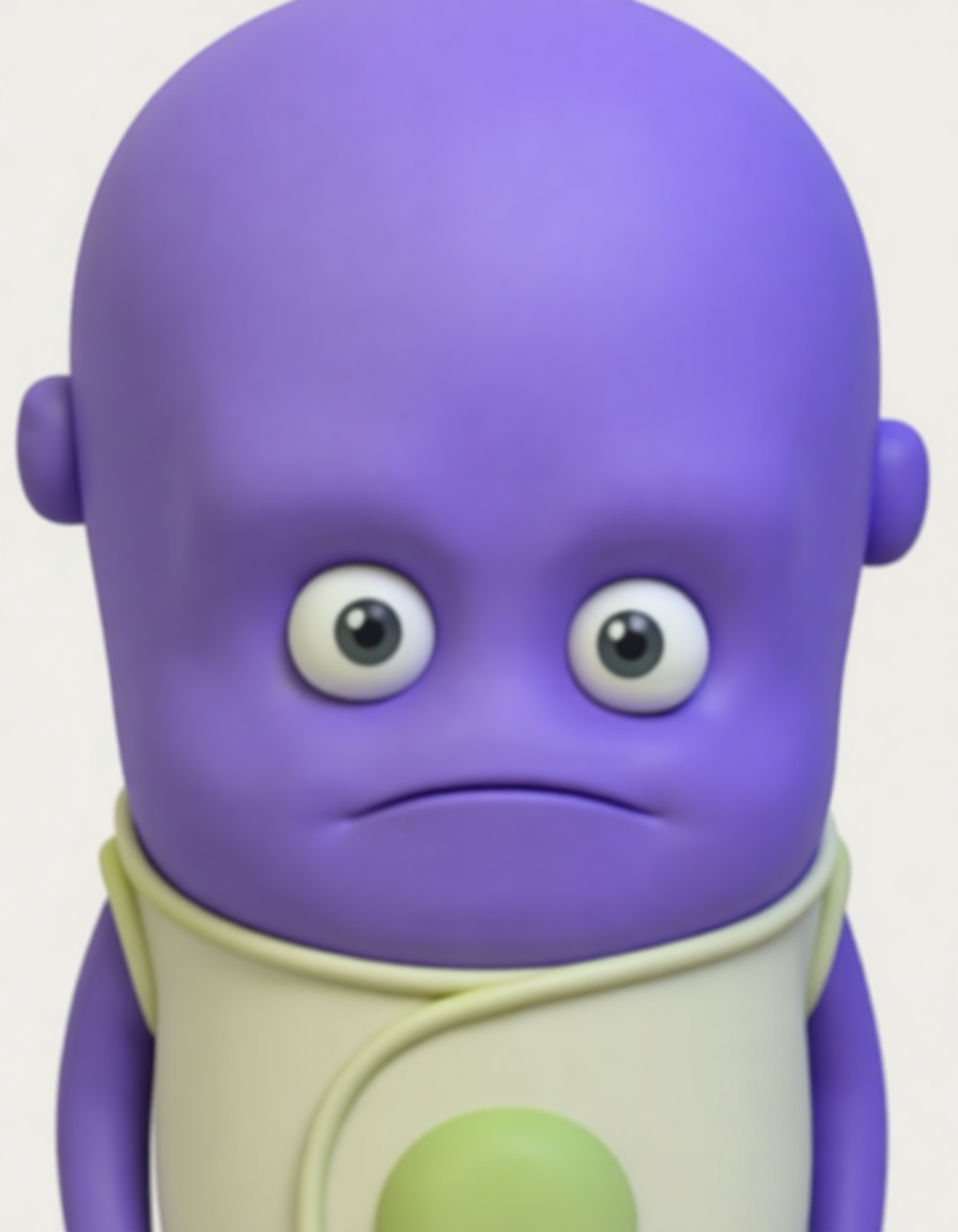 Bloo 3D Figurine free 3D printable STL