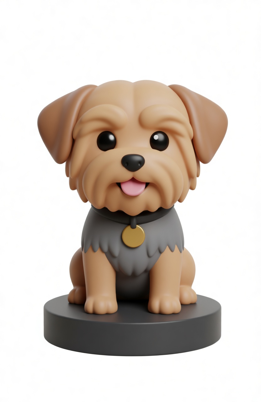 Yorkshire Terrier Figurine free 3D printable STL