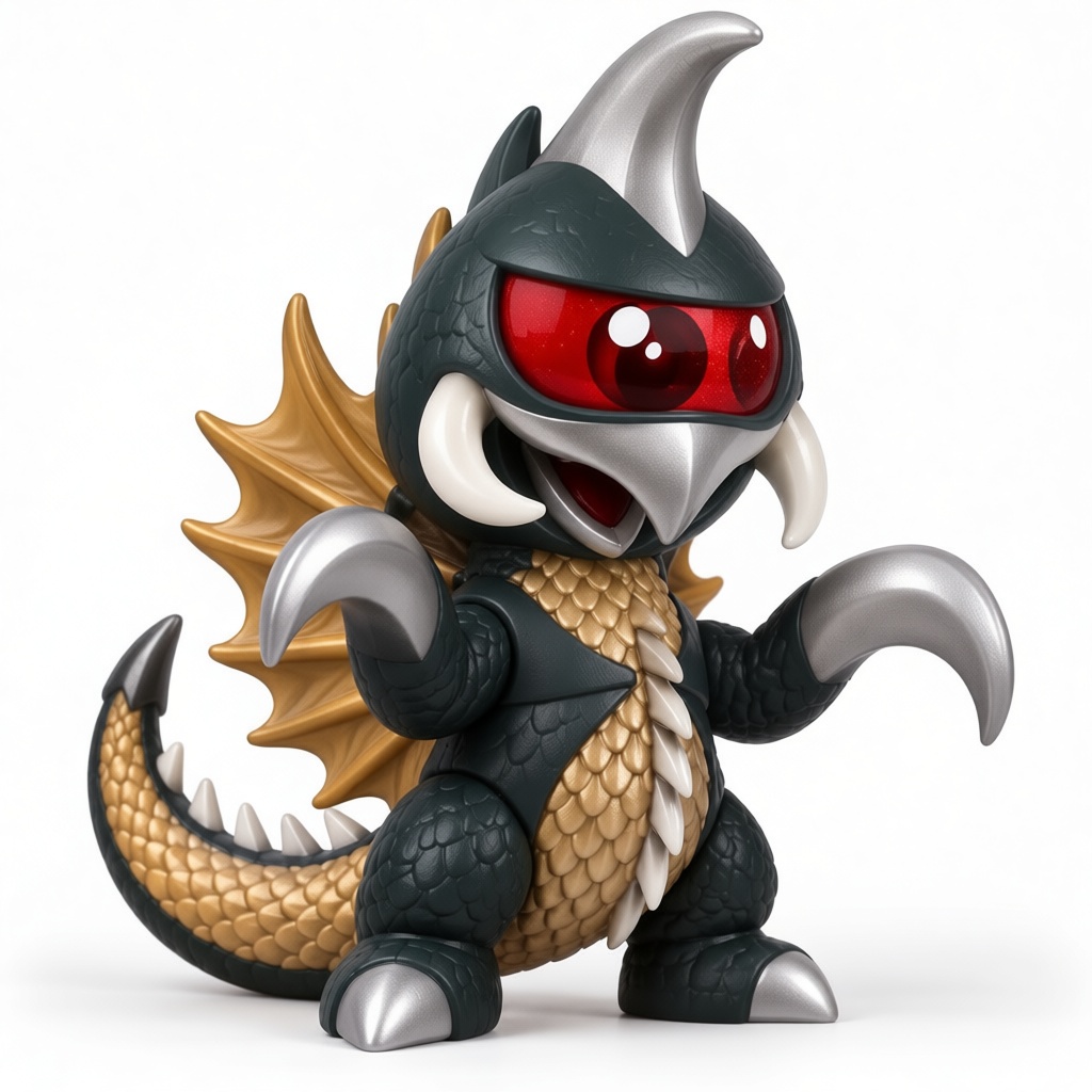 Space Godzilla Figurine free 3D printable STL