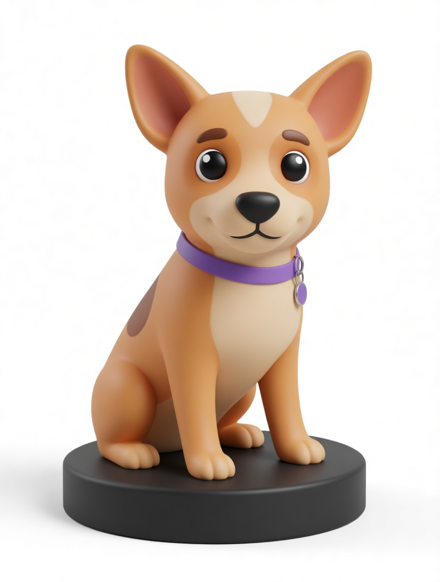 Corgi Dog Figurine free 3D printable STL