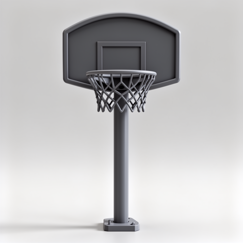 Basketball Hoop Model free 3D printable STL