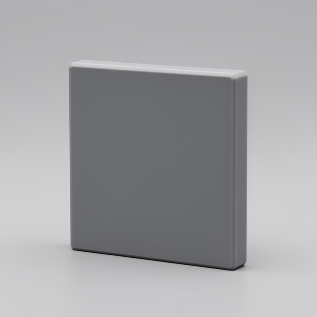 Flat Square Model free 3D printable STL