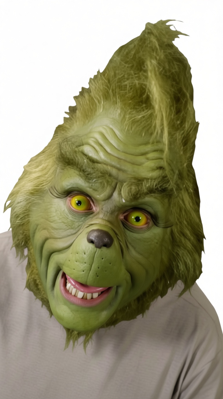 Grinch Mask free 3D printable STL