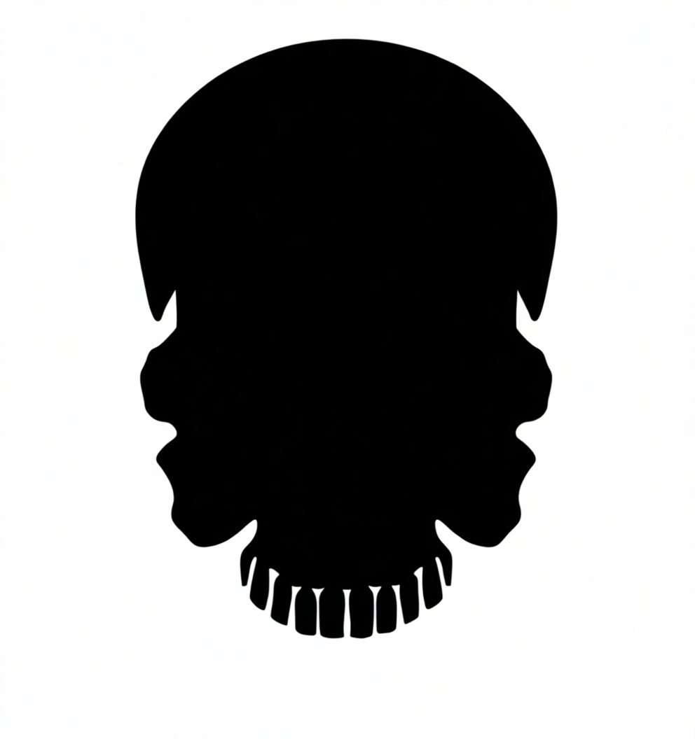 Two-Faced Skull Figurine free 3D printable STL