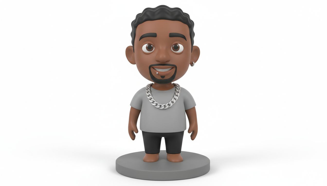 Stylized Man Figurine - Free 3D Printable STL File