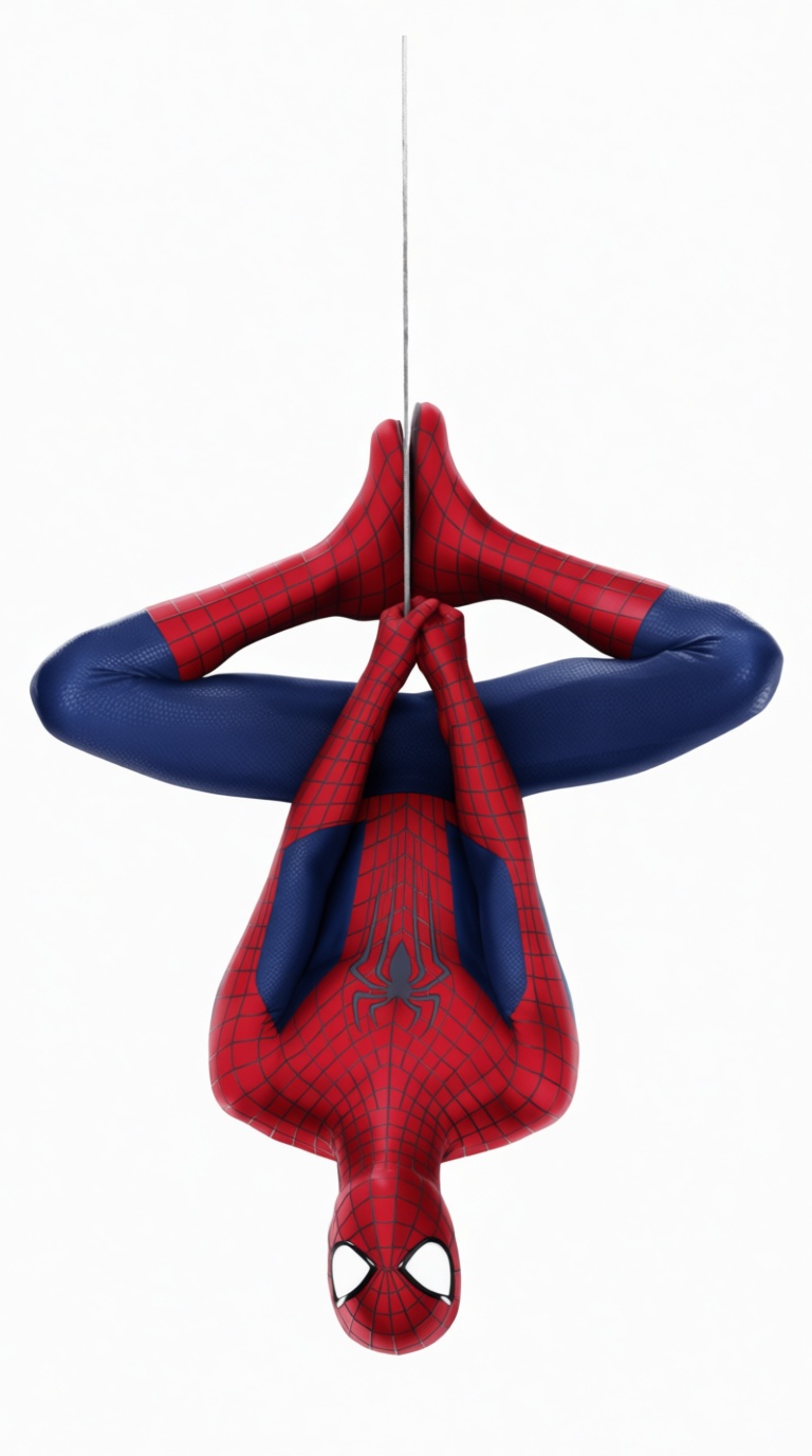 Spider-Man Hanging Figurine free 3D printable STL