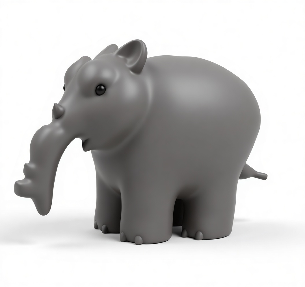Elephant Figurine free 3D printable STL