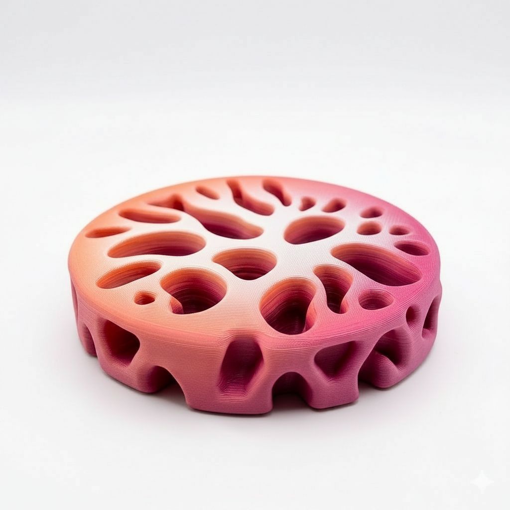 Coral Fossil Sculpture free 3D printable STL