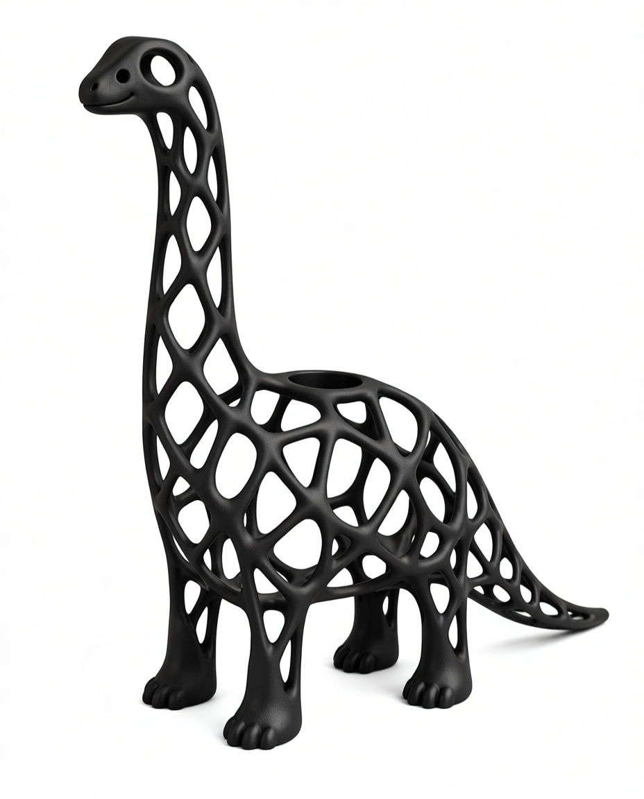 Brachiosaurus Skeleton Figurine free 3D printable STL