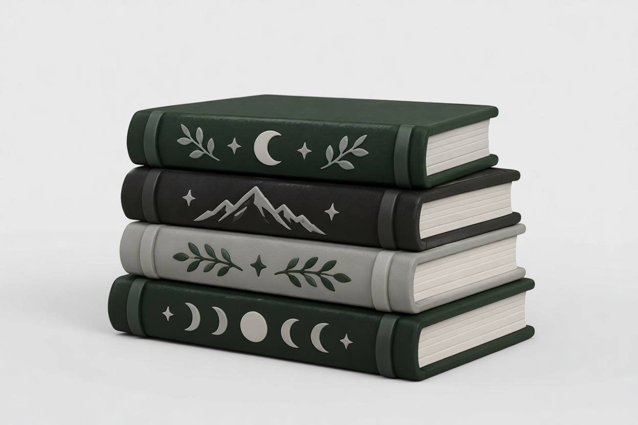 Stacked Decorative Books free 3D printable STL