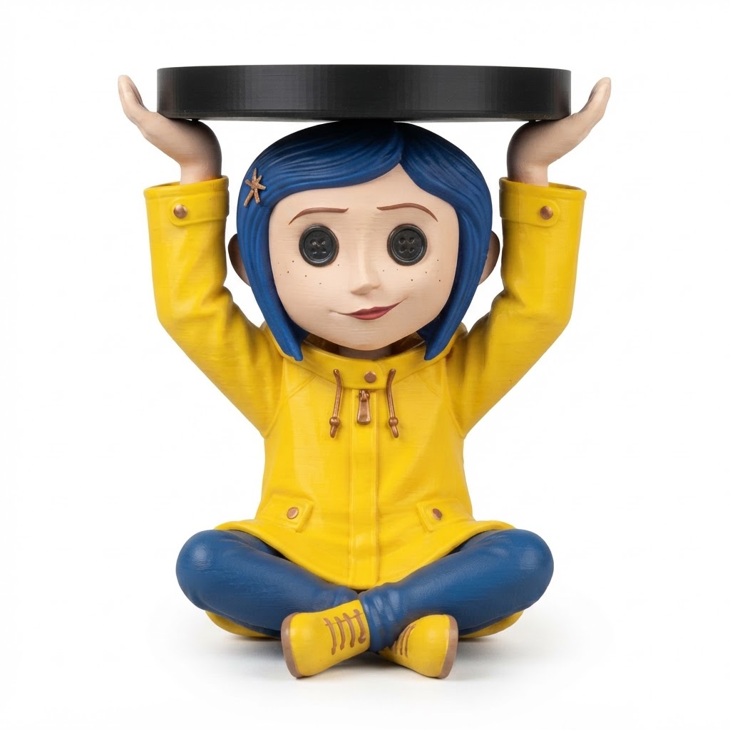 Coraline Figurine free 3D printable STL
