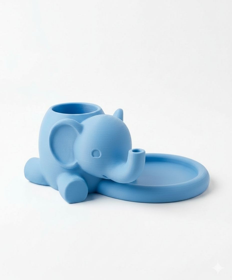 Elephant Desk Organizer free 3D printable STL