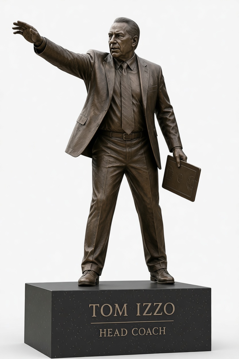 Tom Izzo Coach Statue free 3D printable STL